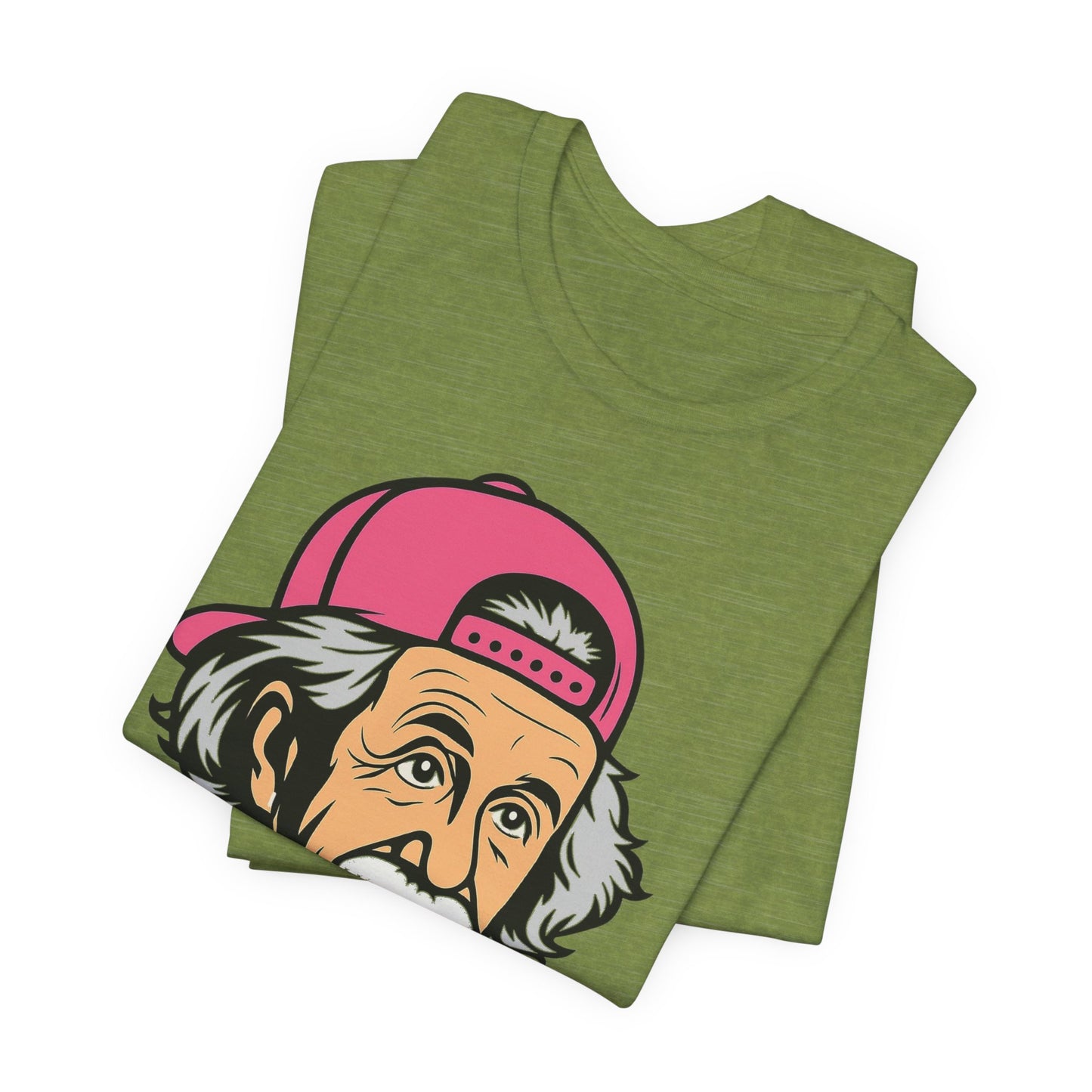 Funny Einstein Coffee Tee, Unisex Short Sleeve Shirt, Great for Coffee Lovers, Gift for Dad, Cute & Quirky Apparel