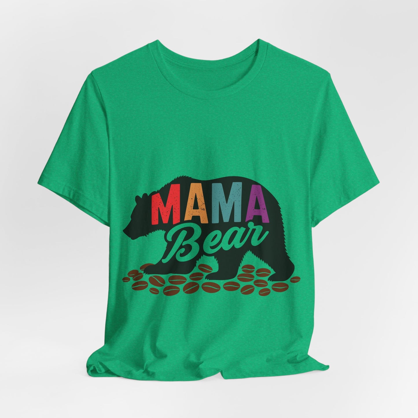 Mama Bear Coffee Tee – Cute and Strong Shirt for Coffee-Loving Moms