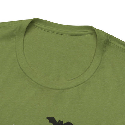 Halloween Ghost Graphic Tee, Spooky T-Shirt, Unisex Short Sleeve Shirt, Fall Fashion, Pumpkin Mug Design