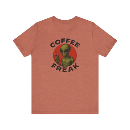 Coffee Freak Unisex Jersey Short Sleeve Tee, Cute Alien Tee, Funny Coffee Shirt for Coffee Lovers, Quirky Graphic Tee, Perfect for [...]