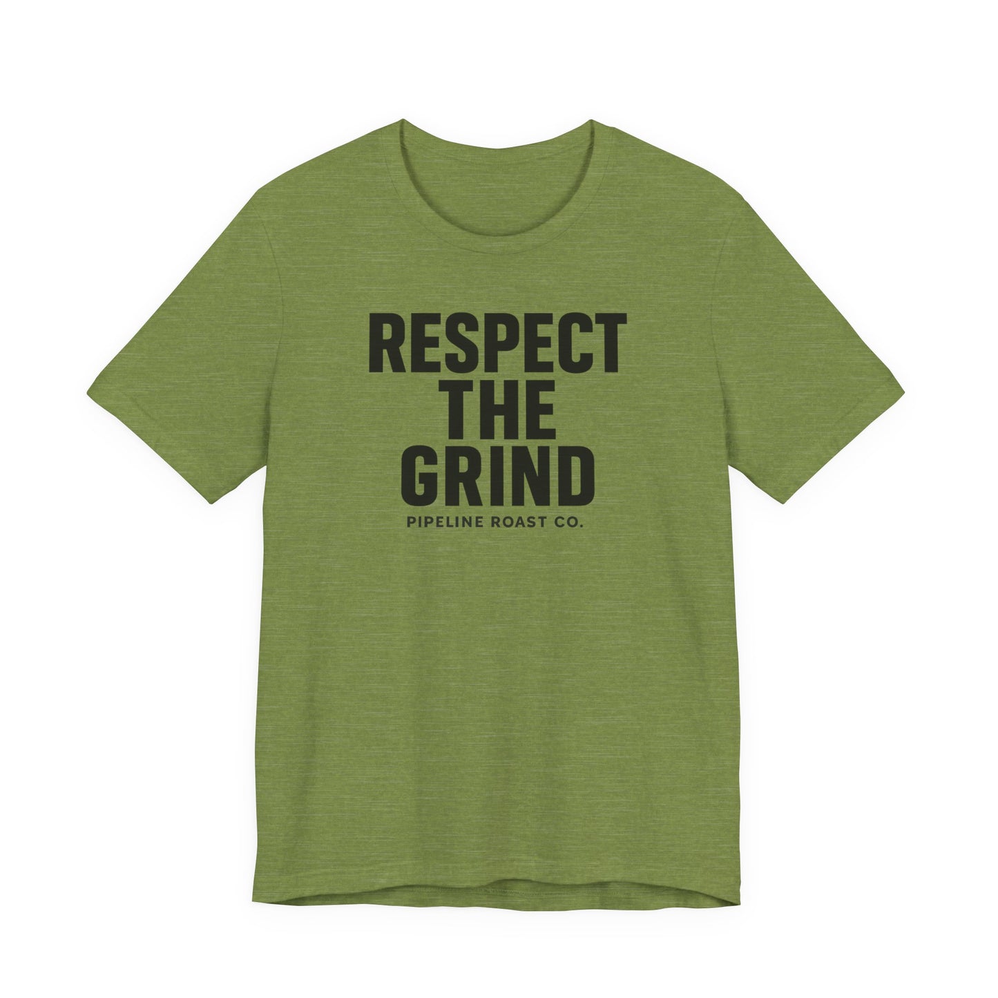 Respect the Grind Unisex Tee, Motivational T-Shirt, Perfect for Coffee Lovers, Gift for Entrepreneurs, Casual Wear, Everyday Comfort