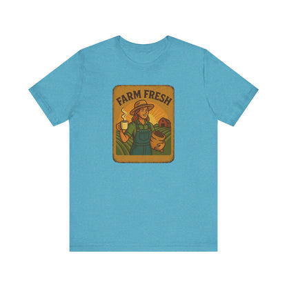 Farm Fresh Unisex Jersey Tee - Pipeline Roast Co.