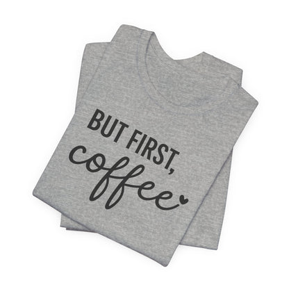Coffee Lover Tee, Casual Unisex Tee, Gift for Coffee Lovers, Fun Graphic Tee, Daily Wear, Birthday Gift