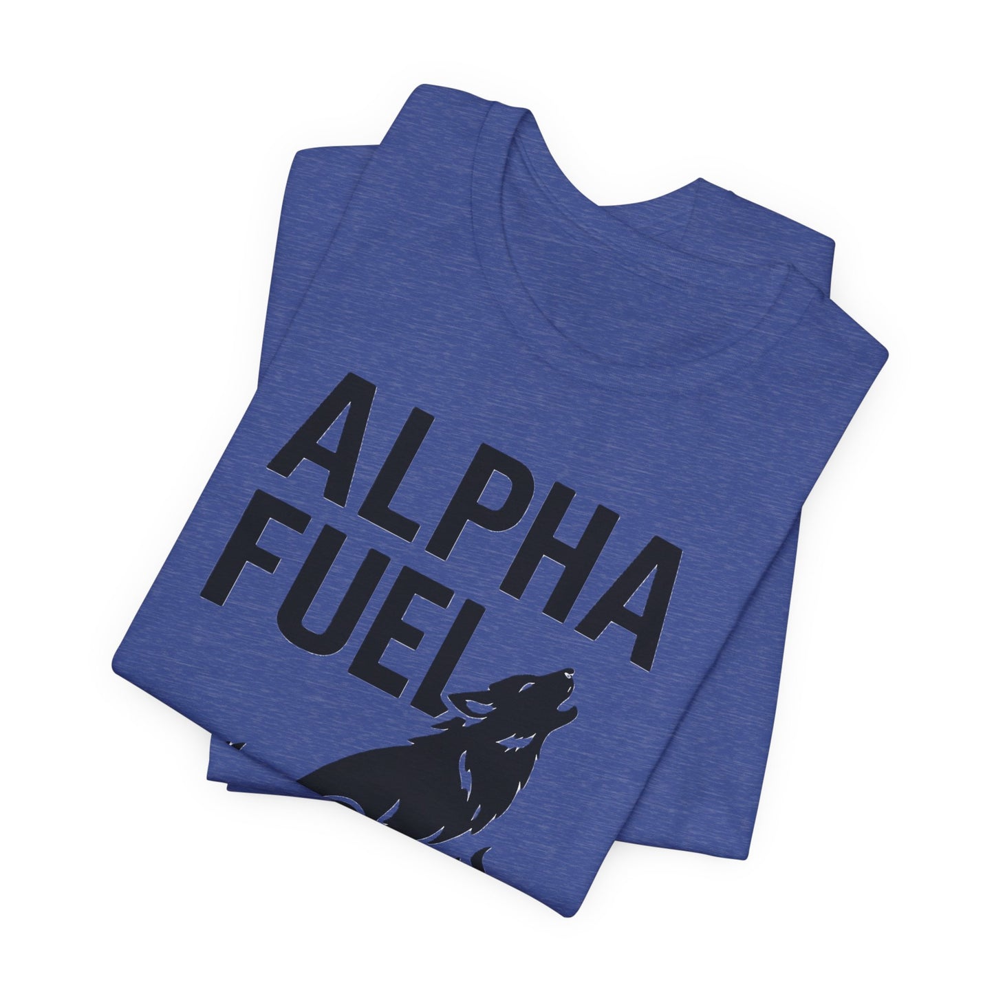 Alpha Fuel Unisex Tee, Coffee Lover T-Shirt, Gift for Baristas, Dog and Cat Owners Gift, Casual Everyday Wear