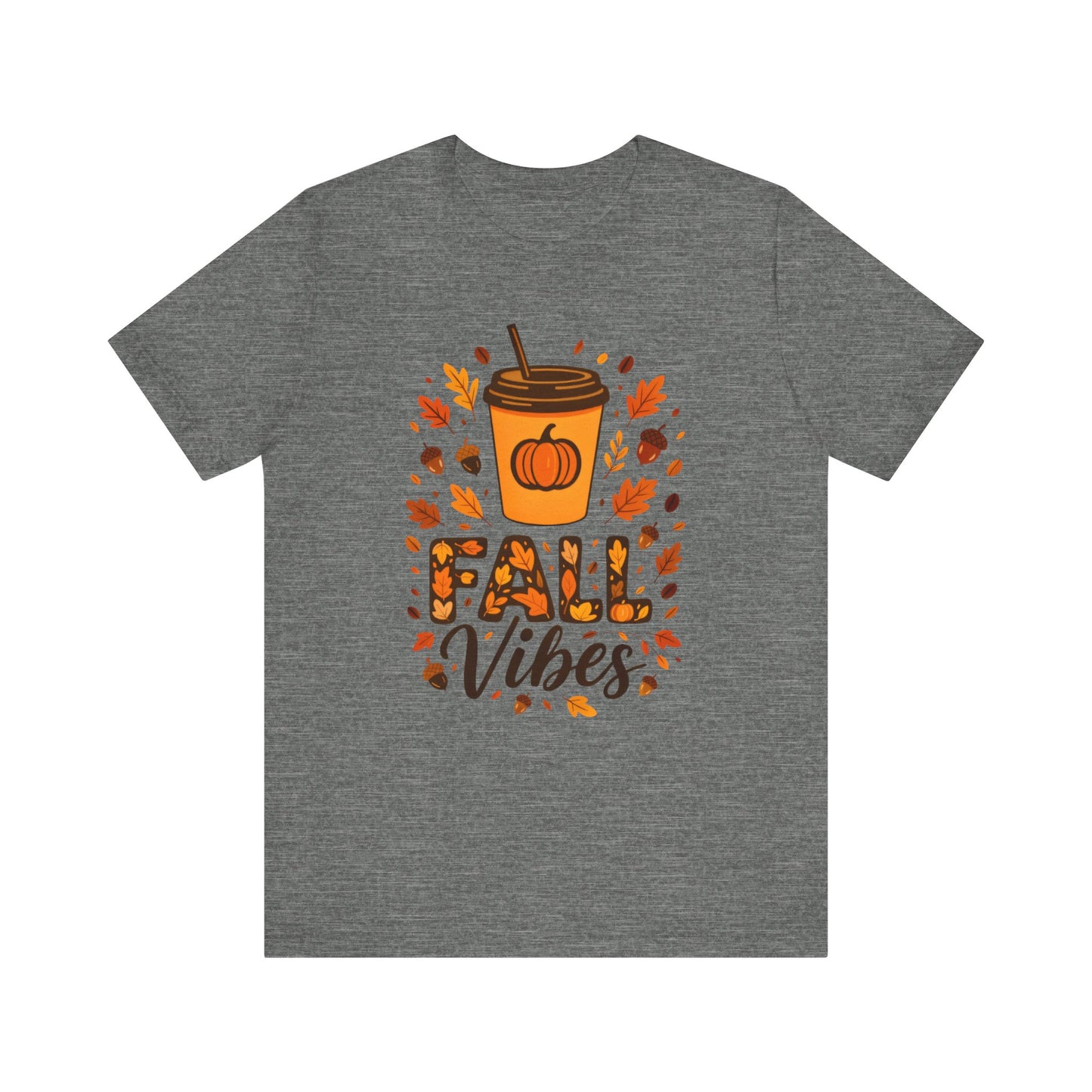 Autumn Coffee Lover Tee - Fall Vibes Unisex Shirt, Perfect for Cozy Days, Pumpkin Spice, Thanksgiving Gift, Seasonal Fashion, Casual Wear