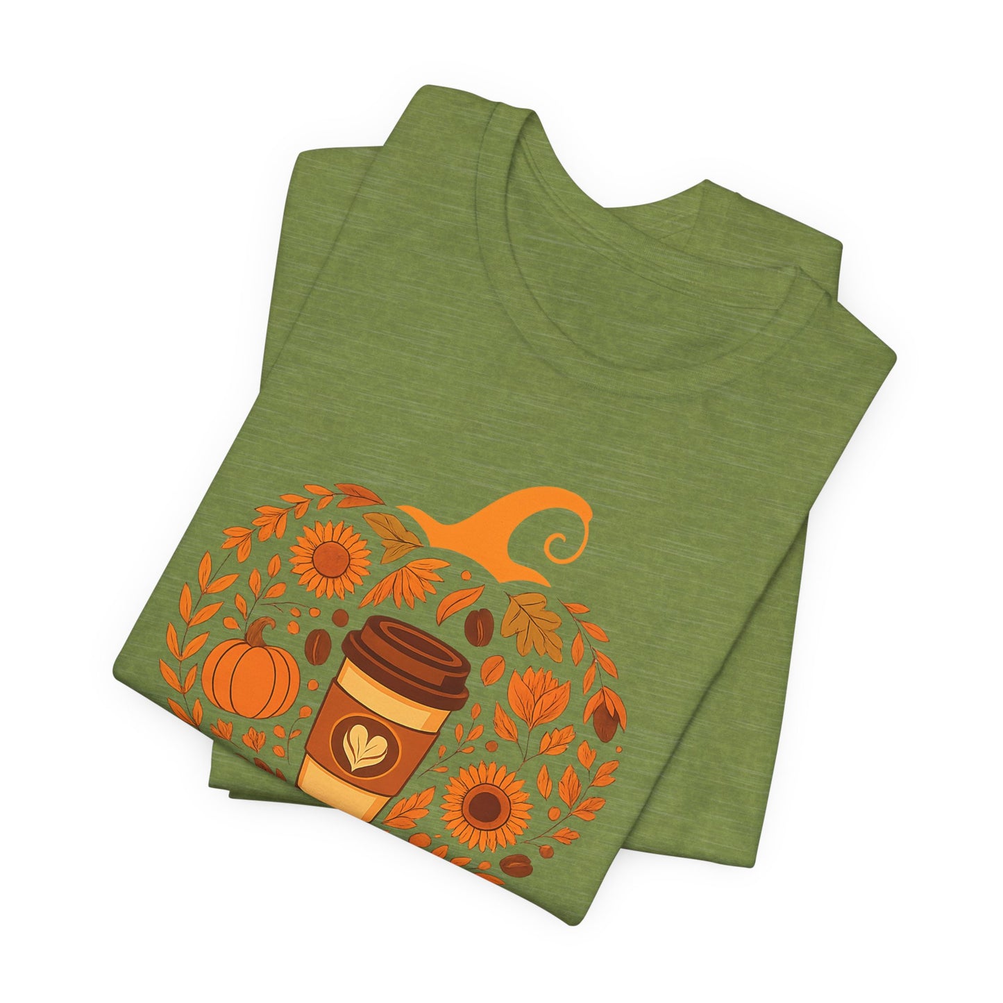 Blessed Pumpkin Fall T-Shirt - Cozy Autumn Style, Perfect Gift for Thanksgiving, Harvest Celebration, Casual Wear, Seasonal Fashion