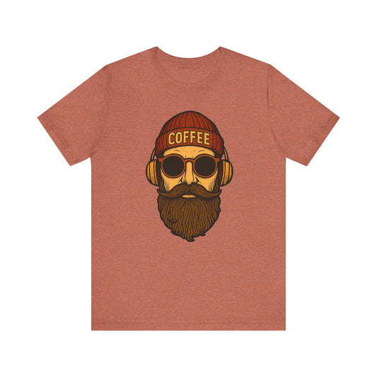 Coffee Lover's Unisex Tee - Perfect for Baristas, Father's Day, Casual Wear, Gifts, Coffee Shop Vibe, Hipster Style