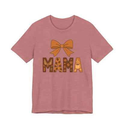 Mama Bow Tee - Cute Mother's Day Gift, Casual Everyday Wear, Family Matching Outfit, Birthday Celebration Top, Gift for Moms