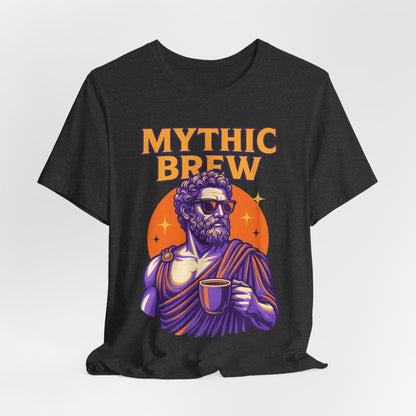 Mythic Brew Tee - Unisex Graphic T-Shirt, Coffee Lover Shirt, Gifts for Him, Vintage Style Tee, Casual Wear