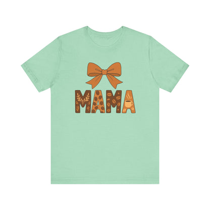 Mama Bow Tee - Cute Mother's Day Gift, Casual Everyday Wear, Family Matching Outfit, Birthday Celebration Top, Gift for Moms