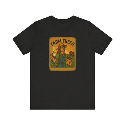 Farm Fresh Unisex Jersey Tee - Pipeline Roast Co.