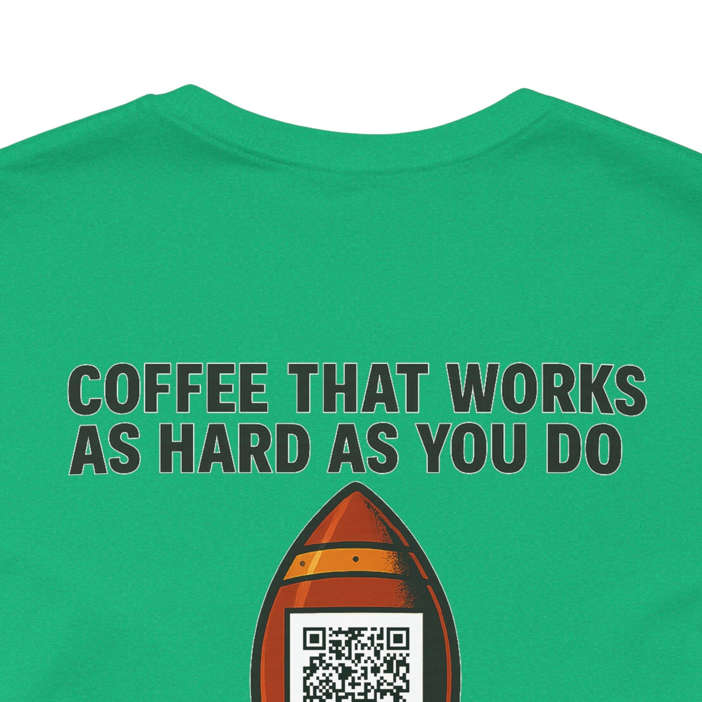 Coffee-Focused Promotional Rocket Tee, Motivational Shirt, Gift for Coffee Lovers, Fun Relaxed T-Shirt, Everyday Casual Wear