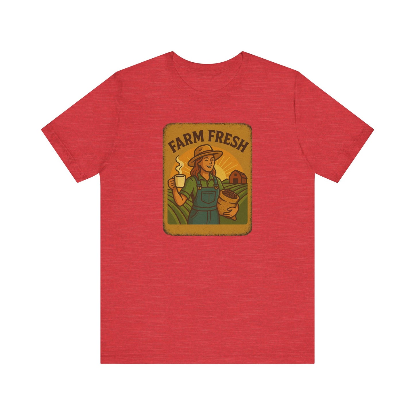 Farm Fresh Unisex Jersey Tee - Pipeline Roast Co.