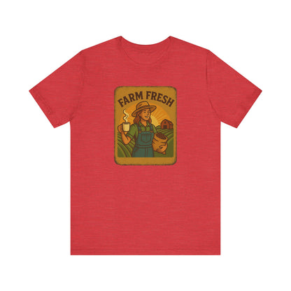 Farm Fresh Unisex Jersey Tee - Pipeline Roast Co.