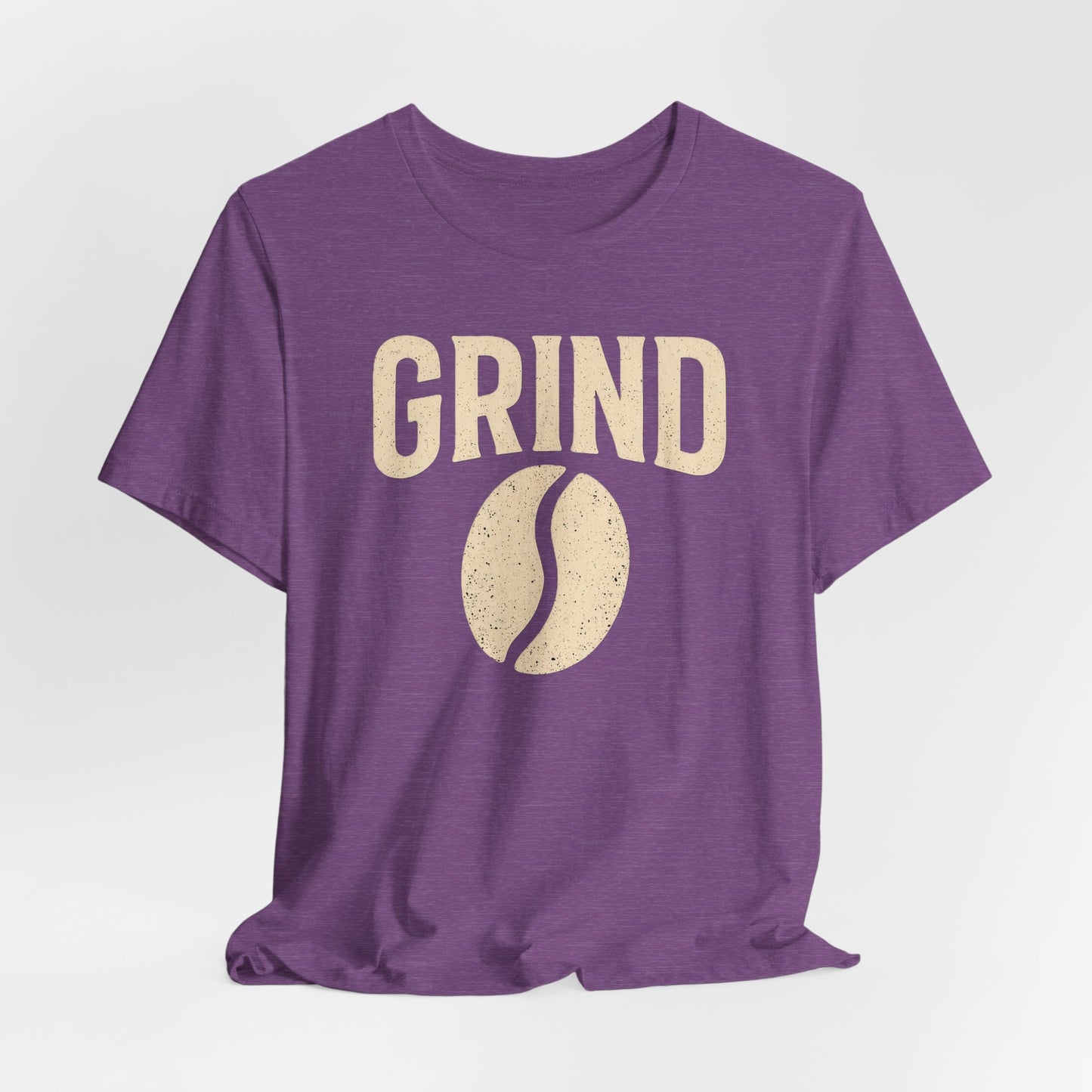 Unisex Coffee Grind Tee - Motivational Workout Shirt, Perfect for Coffee Lovers, Gym Enthusiasts, Gift for Coffee Lovers, Casual Wear