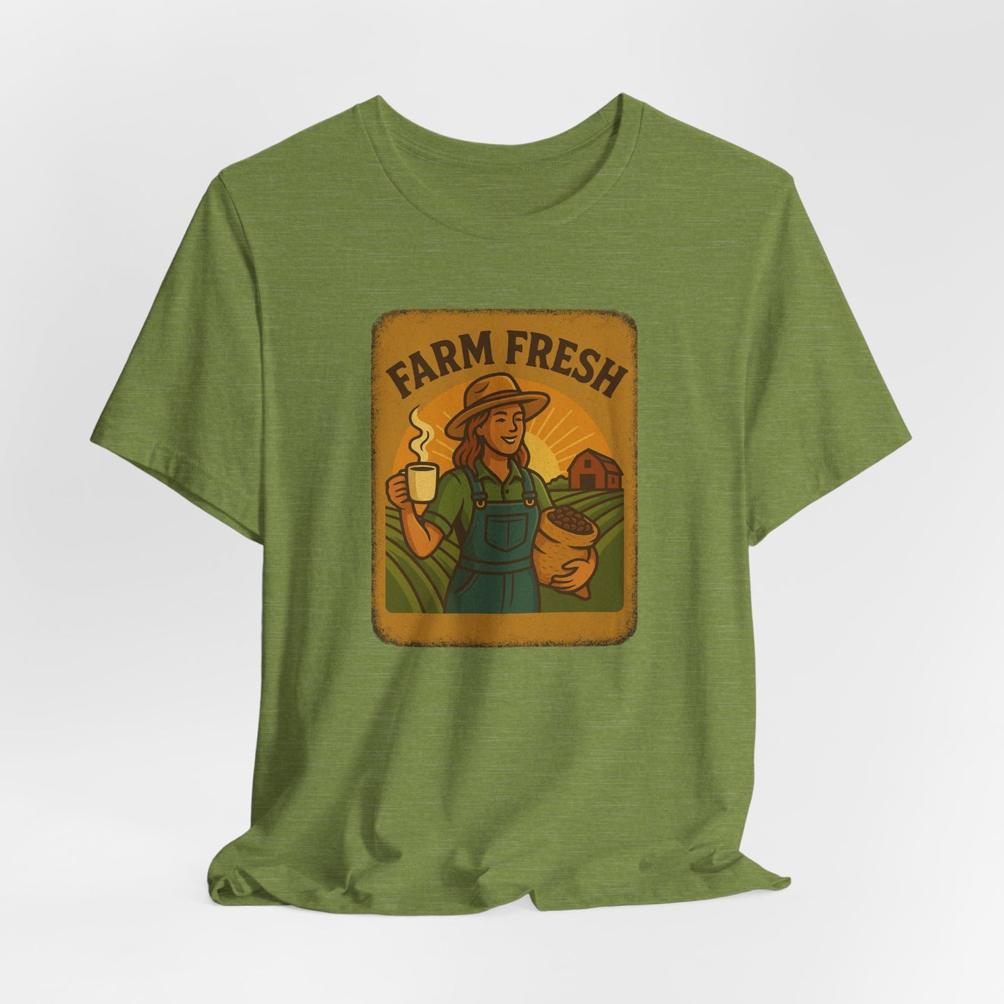 Farm Fresh Unisex Jersey Tee - Pipeline Roast Co.