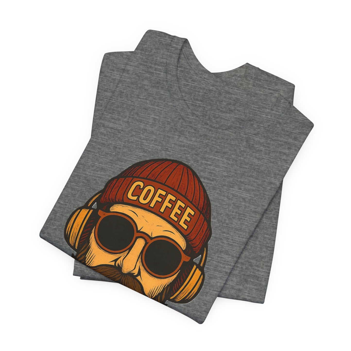Coffee Lover's Unisex Tee - Perfect for Baristas, Father's Day, Casual Wear, Gifts, Coffee Shop Vibe, Hipster Style