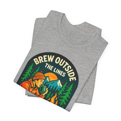 Outdoor Adventure Tee with Retro Campfire Design, Unisex Casual Shirt, Perfect for Camping, Hiking, Gifts for Nature Lovers, Outdoor [...]