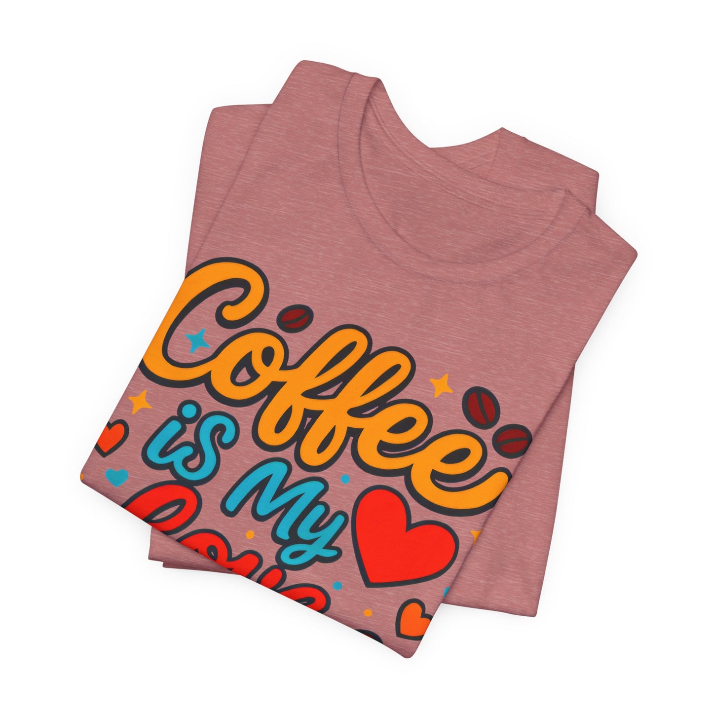 Coffee Lover's Unisex Tee - Perfect Gift for Coffee Enthusiasts, Unique T-Shirt for Baristas, Coffee Break Apparel, Vibrant Casual Wear