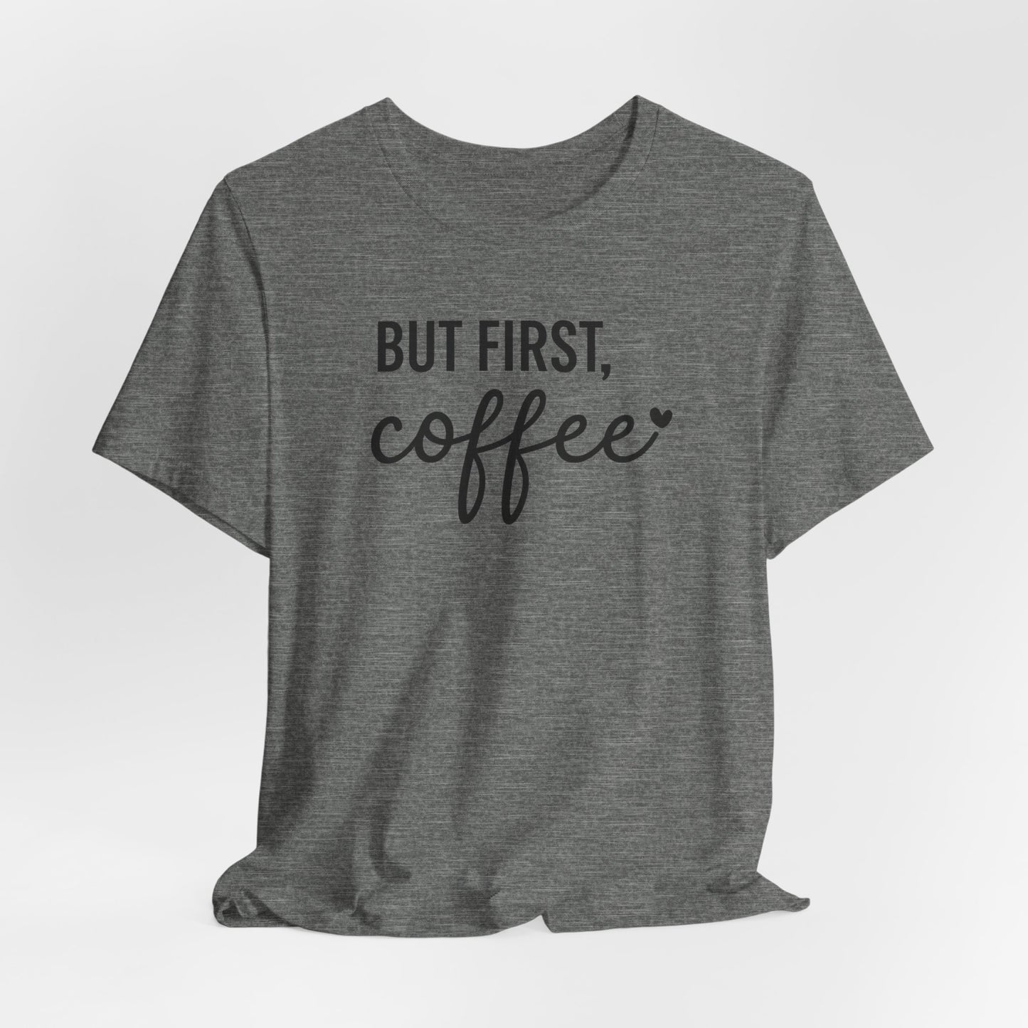 Coffee Lover Tee, Casual Unisex Tee, Gift for Coffee Lovers, Fun Graphic Tee, Daily Wear, Birthday Gift