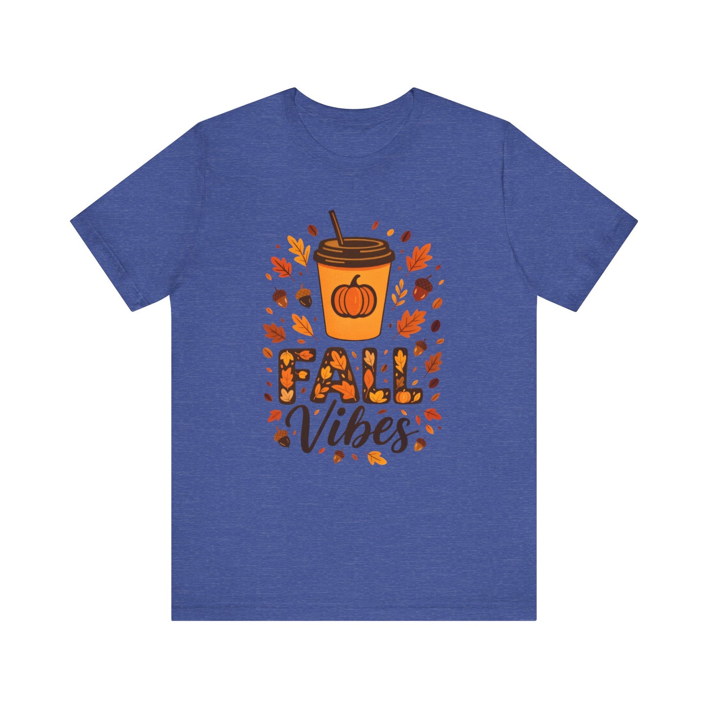 Autumn Coffee Lover Tee - Fall Vibes Unisex Shirt, Perfect for Cozy Days, Pumpkin Spice, Thanksgiving Gift, Seasonal Fashion, Casual Wear