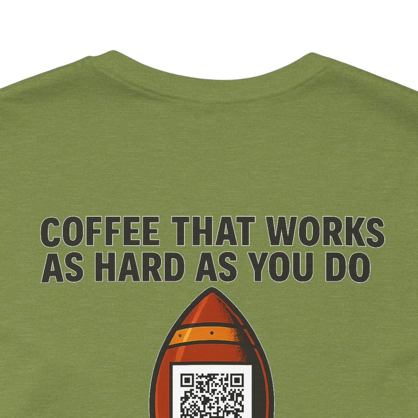 Coffee-Focused Promotional Rocket Tee, Motivational Shirt, Gift for Coffee Lovers, Fun Relaxed T-Shirt, Everyday Casual Wear
