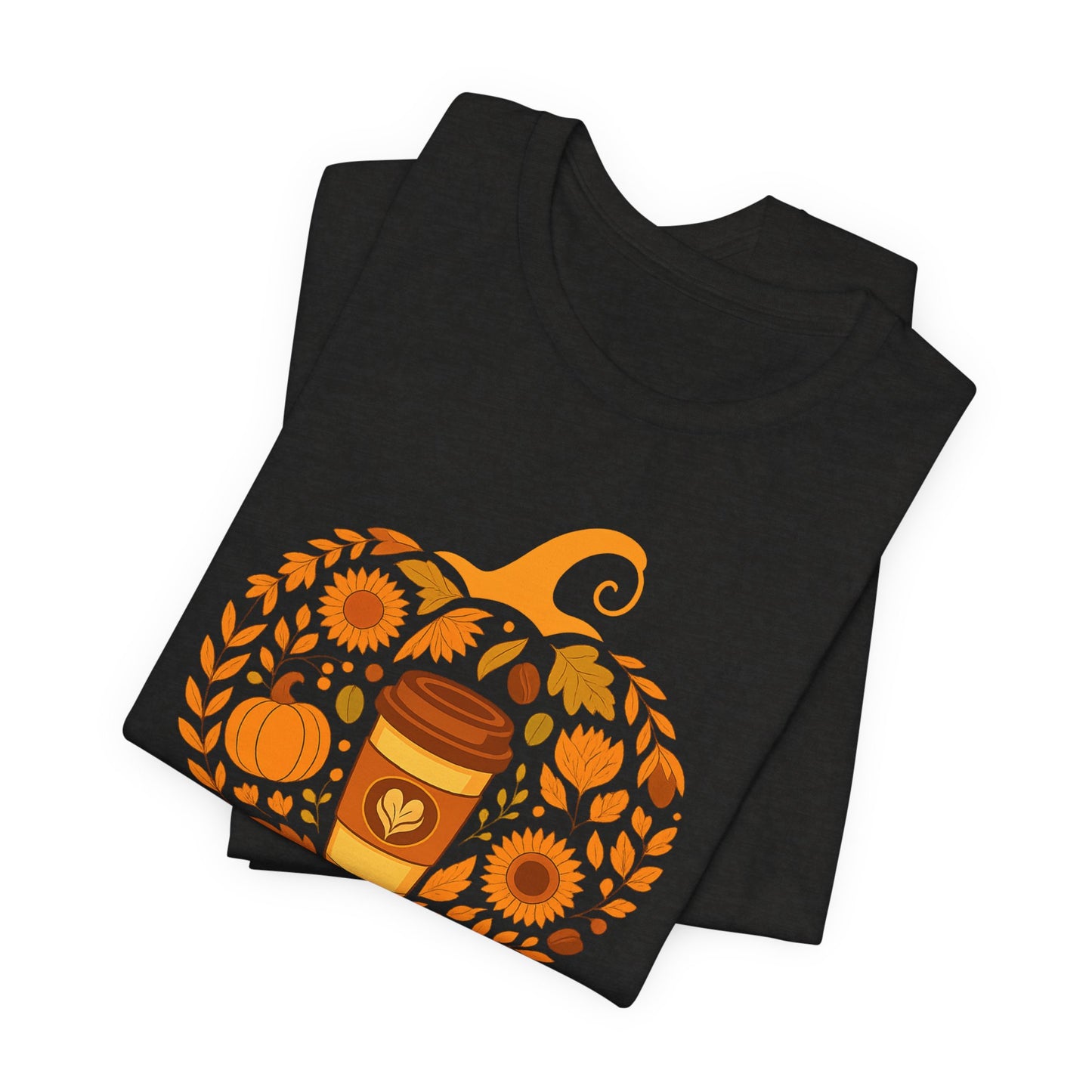 Blessed Pumpkin Fall T-Shirt - Cozy Autumn Style, Perfect Gift for Thanksgiving, Harvest Celebration, Casual Wear, Seasonal Fashion