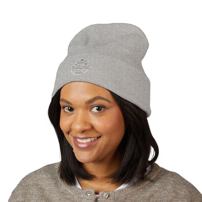 Pipeline Roast Co. Classic Cuffed Beanie – Warm Knit Hat with Embroidered Logo (Unisex)