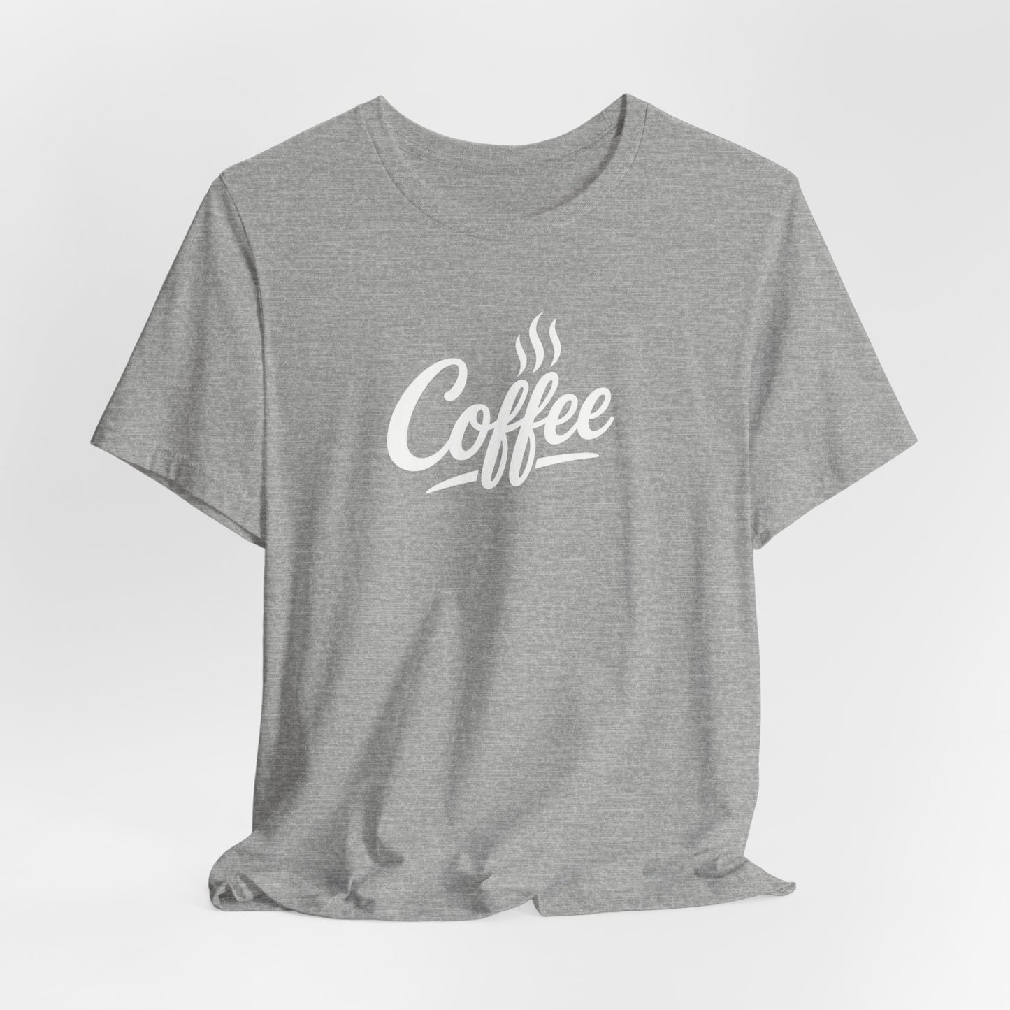 Coffee Lover Unisex Tee, Graphic Tee, Gift for Coffee Enthusiasts, Casual Wear, Perfect for Birthdays, Coffee Shop Apparel