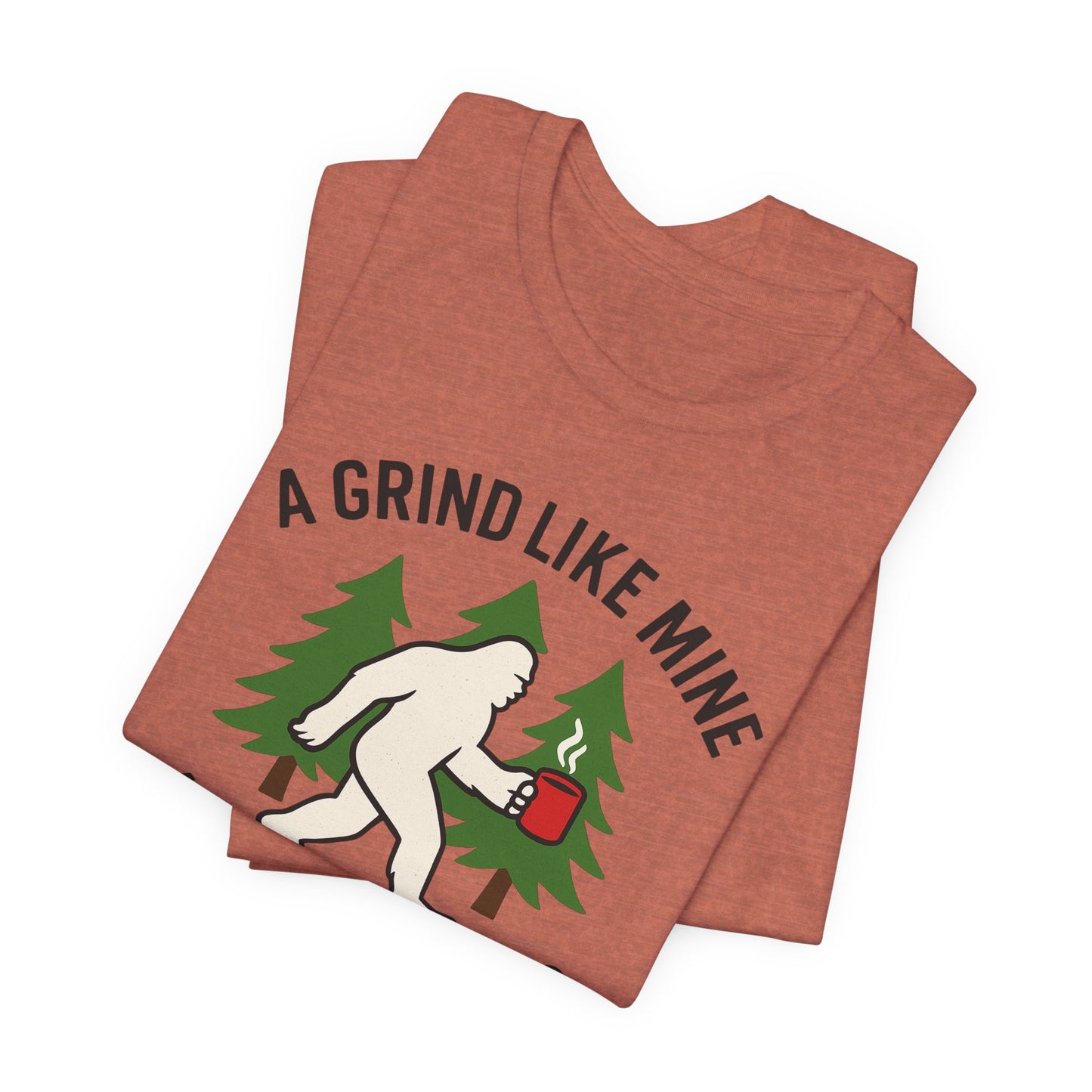Yeti Grind Tee - Adventure Spirit Shirt, Outdoor Lover Tee, Gift for Nature Enthusiasts, Cool Casual T-Shirt, Perfect for Hiking