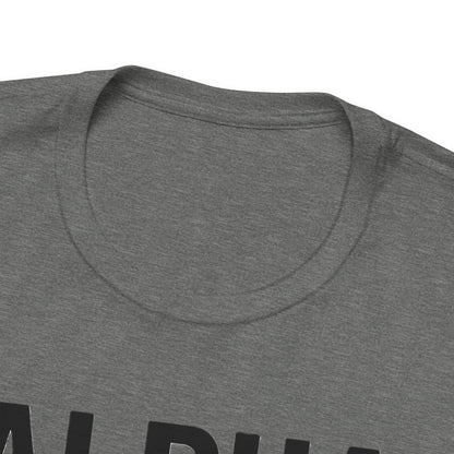 Alpha Fuel Unisex Tee, Coffee Lover T-Shirt, Gift for Baristas, Dog and Cat Owners Gift, Casual Everyday Wear