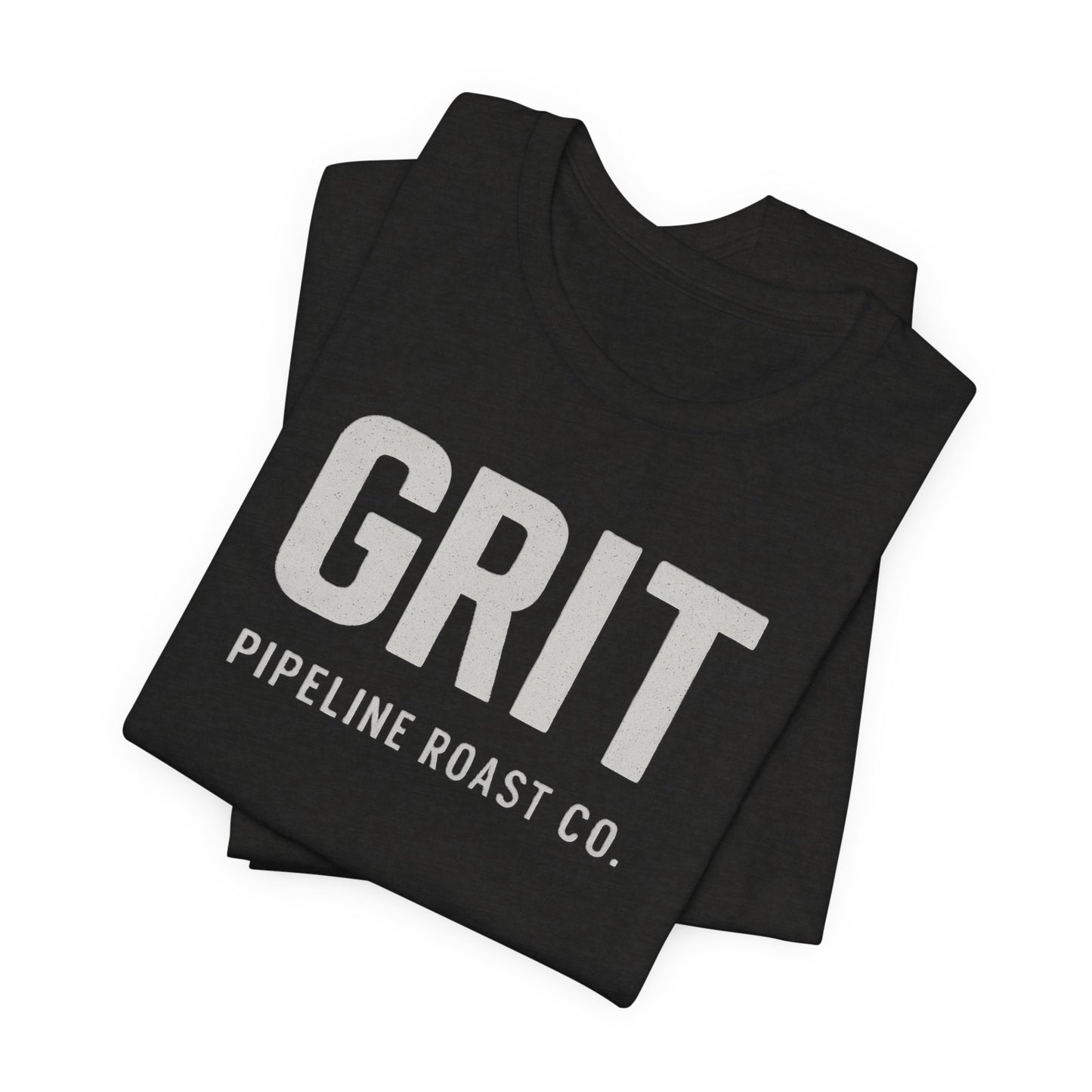Bold Grit Tee for Coffee Lovers, Casual Unisex Shirt, Perfect Gift for Baristas, Coffee Enthusiasts, Motivational Apparel