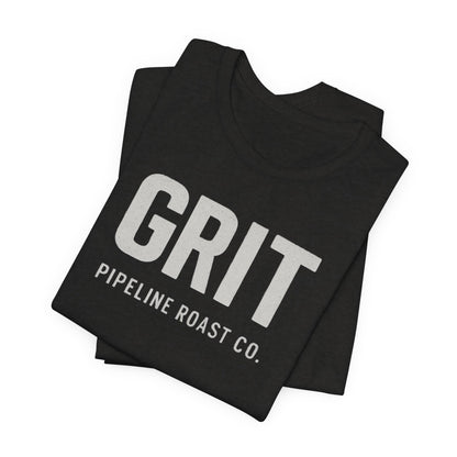 Bold Grit Tee for Coffee Lovers, Casual Unisex Shirt, Perfect Gift for Baristas, Coffee Enthusiasts, Motivational Apparel
