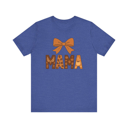 Mama Bow Tee - Cute Mother's Day Gift, Casual Everyday Wear, Family Matching Outfit, Birthday Celebration Top, Gift for Moms
