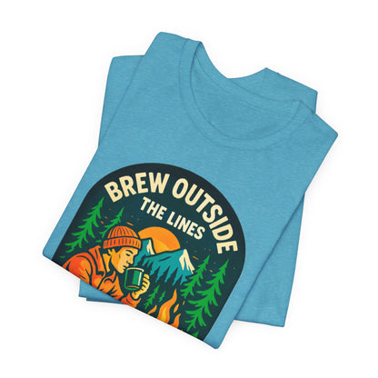 Outdoor Adventure Tee with Retro Campfire Design, Unisex Casual Shirt, Perfect for Camping, Hiking, Gifts for Nature Lovers, Outdoor [...]