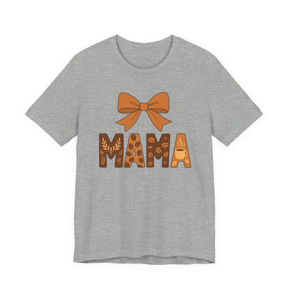 Mama Bow Tee - Cute Mother's Day Gift, Casual Everyday Wear, Family Matching Outfit, Birthday Celebration Top, Gift for Moms