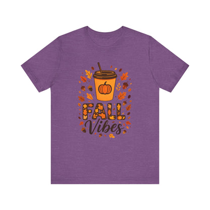 Autumn Coffee Lover Tee - Fall Vibes Unisex Shirt, Perfect for Cozy Days, Pumpkin Spice, Thanksgiving Gift, Seasonal Fashion, Casual Wear