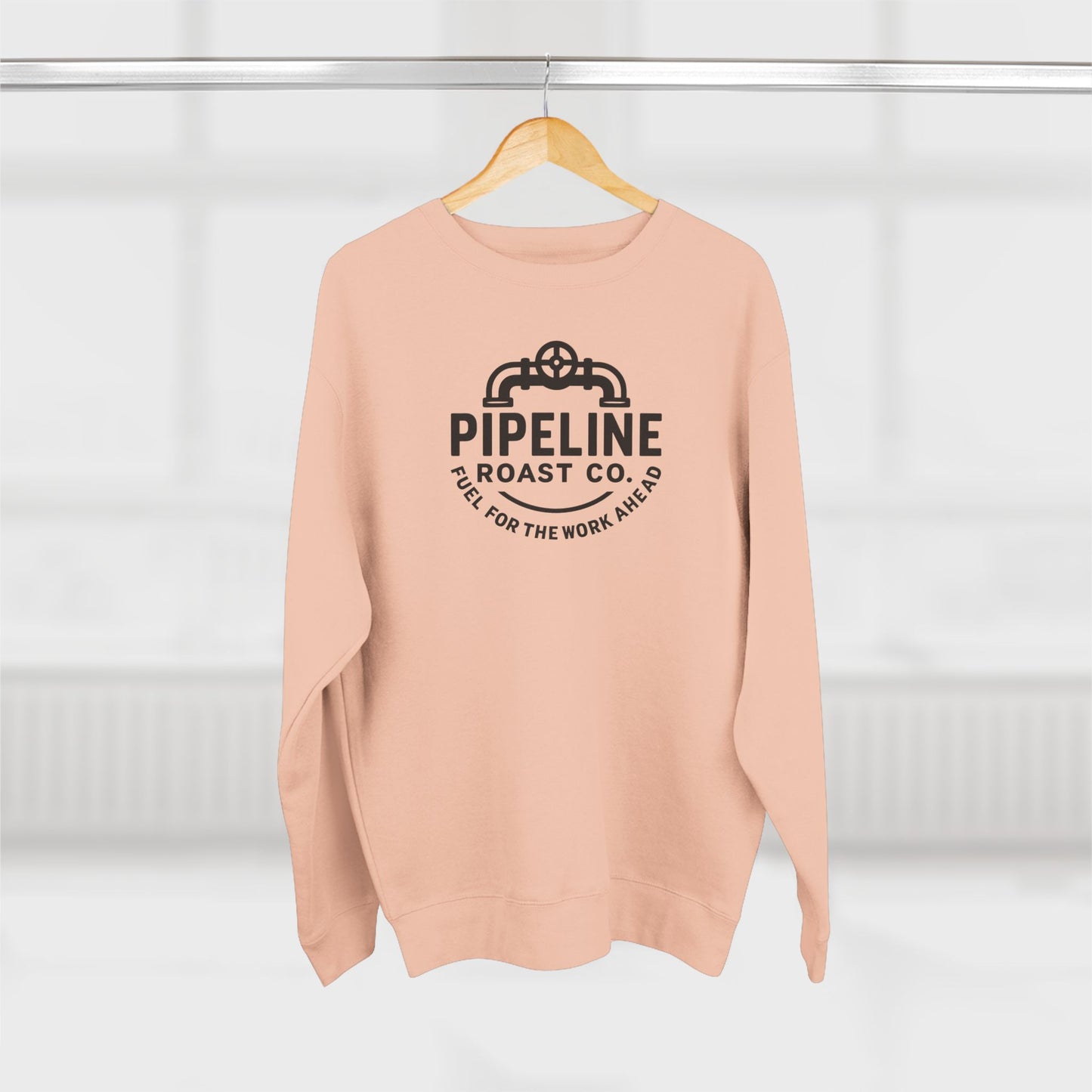 Pipeline Roast Co. Sweatshirt – Industrial Strength Coffee Crewneck