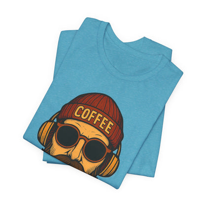 Coffee Lover's Unisex Tee - Perfect for Baristas, Father's Day, Casual Wear, Gifts, Coffee Shop Vibe, Hipster Style