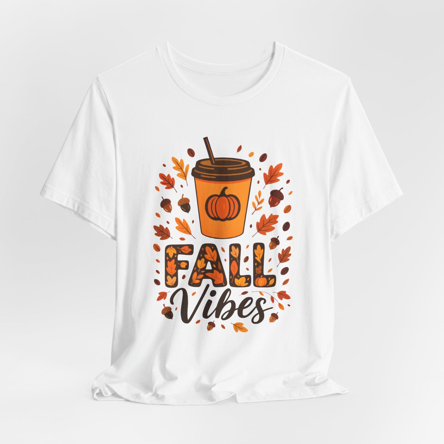 Autumn Coffee Lover Tee - Fall Vibes Unisex Shirt, Perfect for Cozy Days, Pumpkin Spice, Thanksgiving Gift, Seasonal Fashion, Casual Wear