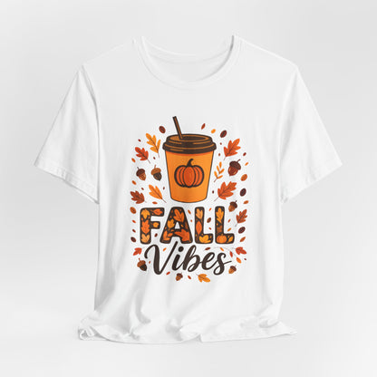 Autumn Coffee Lover Tee - Fall Vibes Unisex Shirt, Perfect for Cozy Days, Pumpkin Spice, Thanksgiving Gift, Seasonal Fashion, Casual Wear