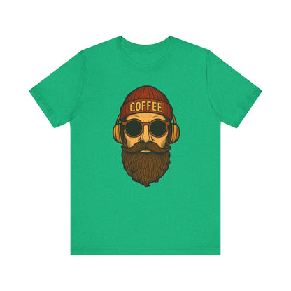 Coffee Lover's Unisex Tee - Perfect for Baristas, Father's Day, Casual Wear, Gifts, Coffee Shop Vibe, Hipster Style