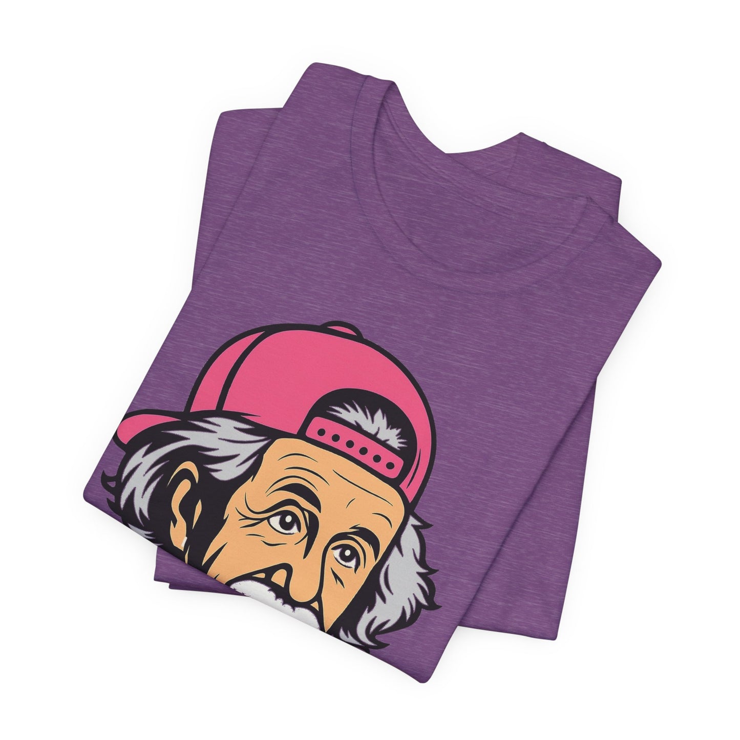 Funny Einstein Coffee Tee, Unisex Short Sleeve Shirt, Great for Coffee Lovers, Gift for Dad, Cute & Quirky Apparel