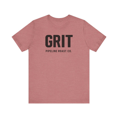 Bold Grit Tee for Coffee Lovers, Casual Unisex Shirt, Perfect Gift for Baristas, Coffee Enthusiasts, Motivational Apparel