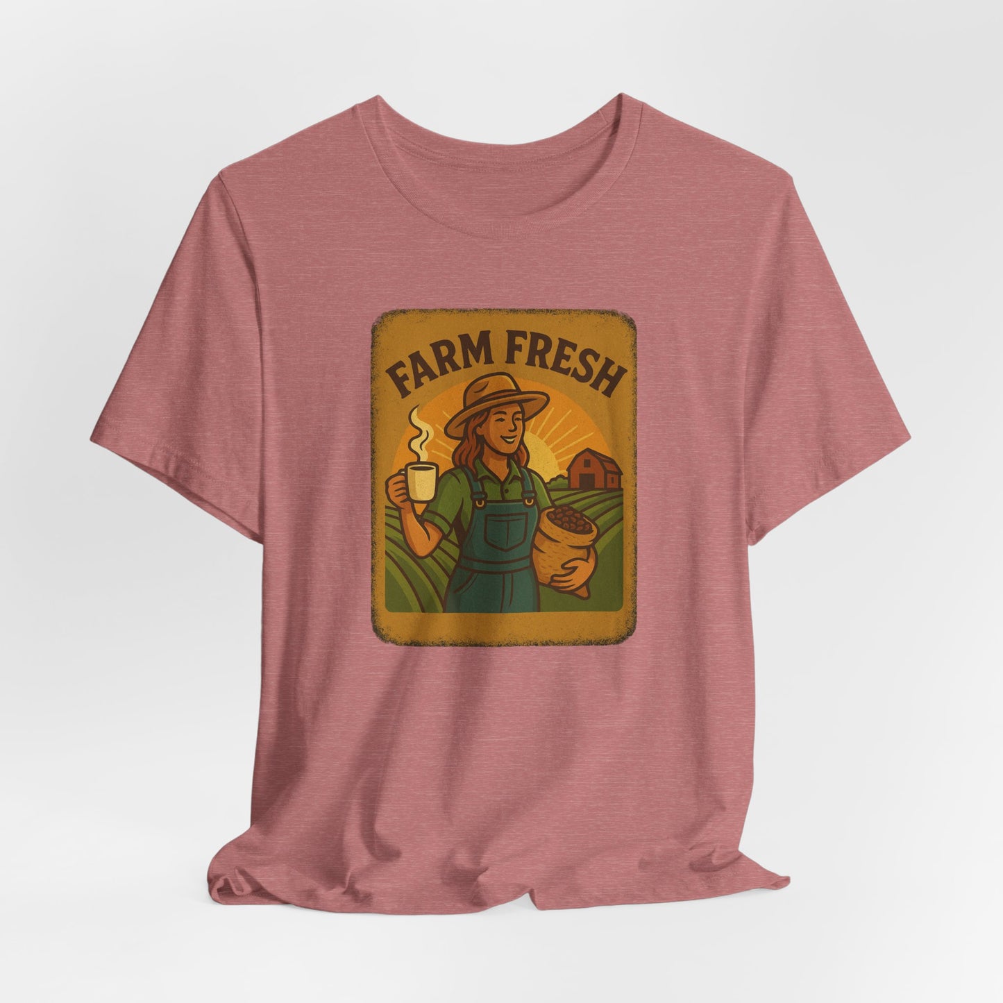 Farm Fresh Unisex Jersey Tee - Pipeline Roast Co.