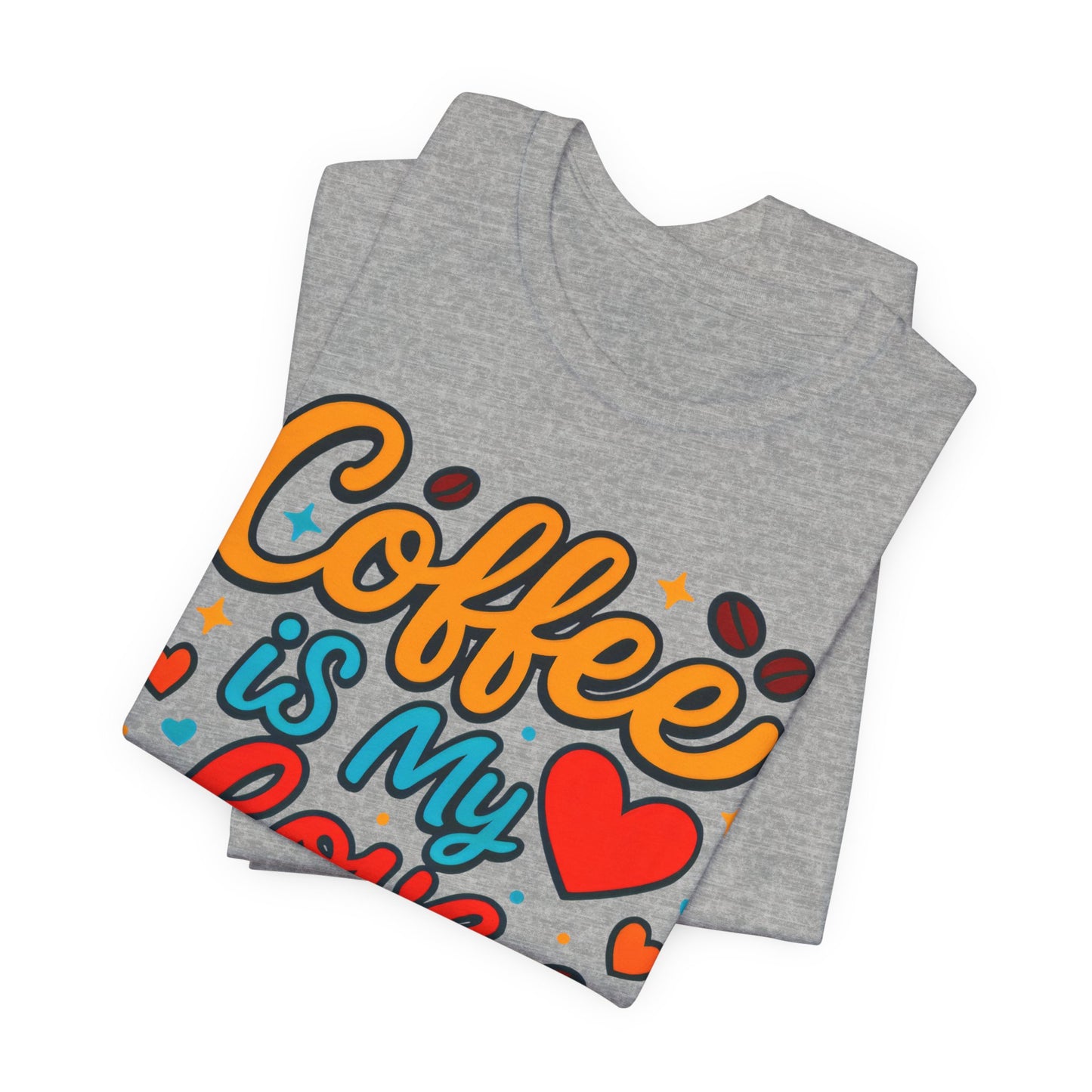 Coffee Lover's Unisex Tee - Perfect Gift for Coffee Enthusiasts, Unique T-Shirt for Baristas, Coffee Break Apparel, Vibrant Casual Wear