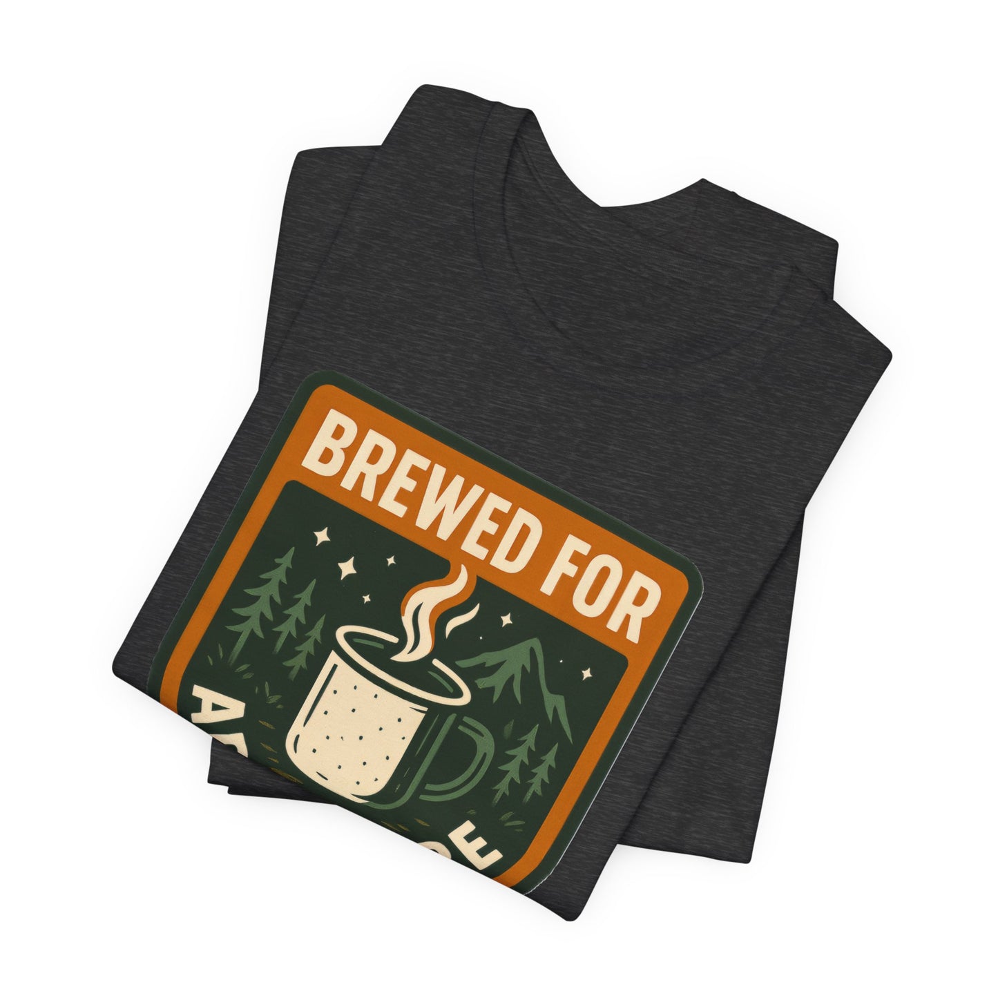 Adventure Brewed Graphic Tee - Perfect for Outdoors Lovers, Travel, Hiking, Camping, Gift for Adventurers