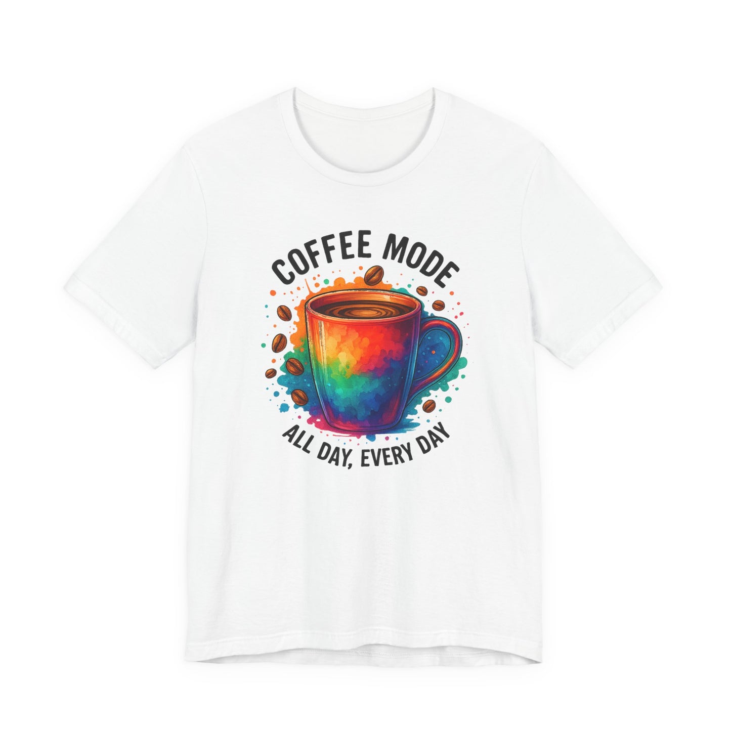 Coffee Lover's Unisex Tee | Fun Graphic Shirt for Coffee Enthusiasts, Gift for Coffee Lovers, Casual Wear, Everyday Comfort