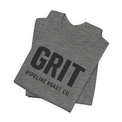 Bold Grit Tee for Coffee Lovers, Casual Unisex Shirt, Perfect Gift for Baristas, Coffee Enthusiasts, Motivational Apparel