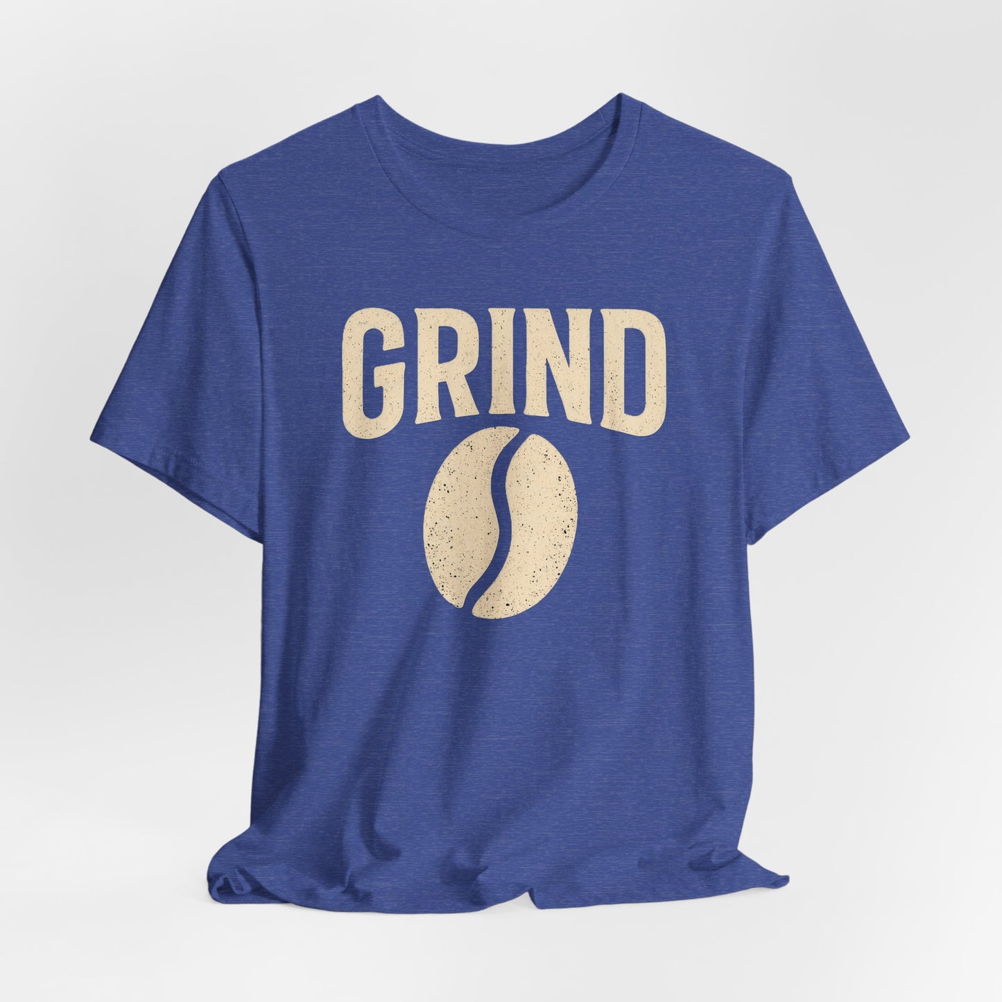 Unisex Coffee Grind Tee - Motivational Workout Shirt, Perfect for Coffee Lovers, Gym Enthusiasts, Gift for Coffee Lovers, Casual Wear